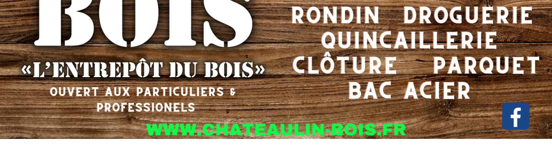 CHATEAULIN BOIS L'entrepot du bois