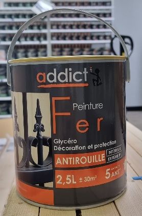 Peinture fer Addict